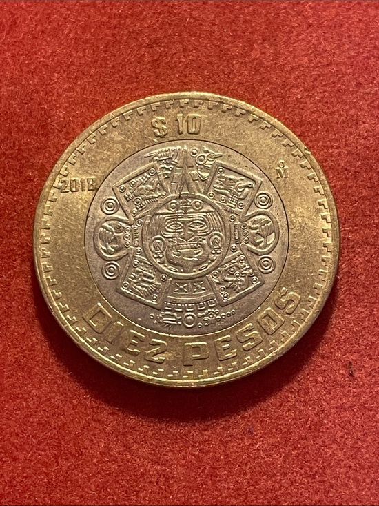 Other - 2018 Mexican Diez Pesos $10 Pesos